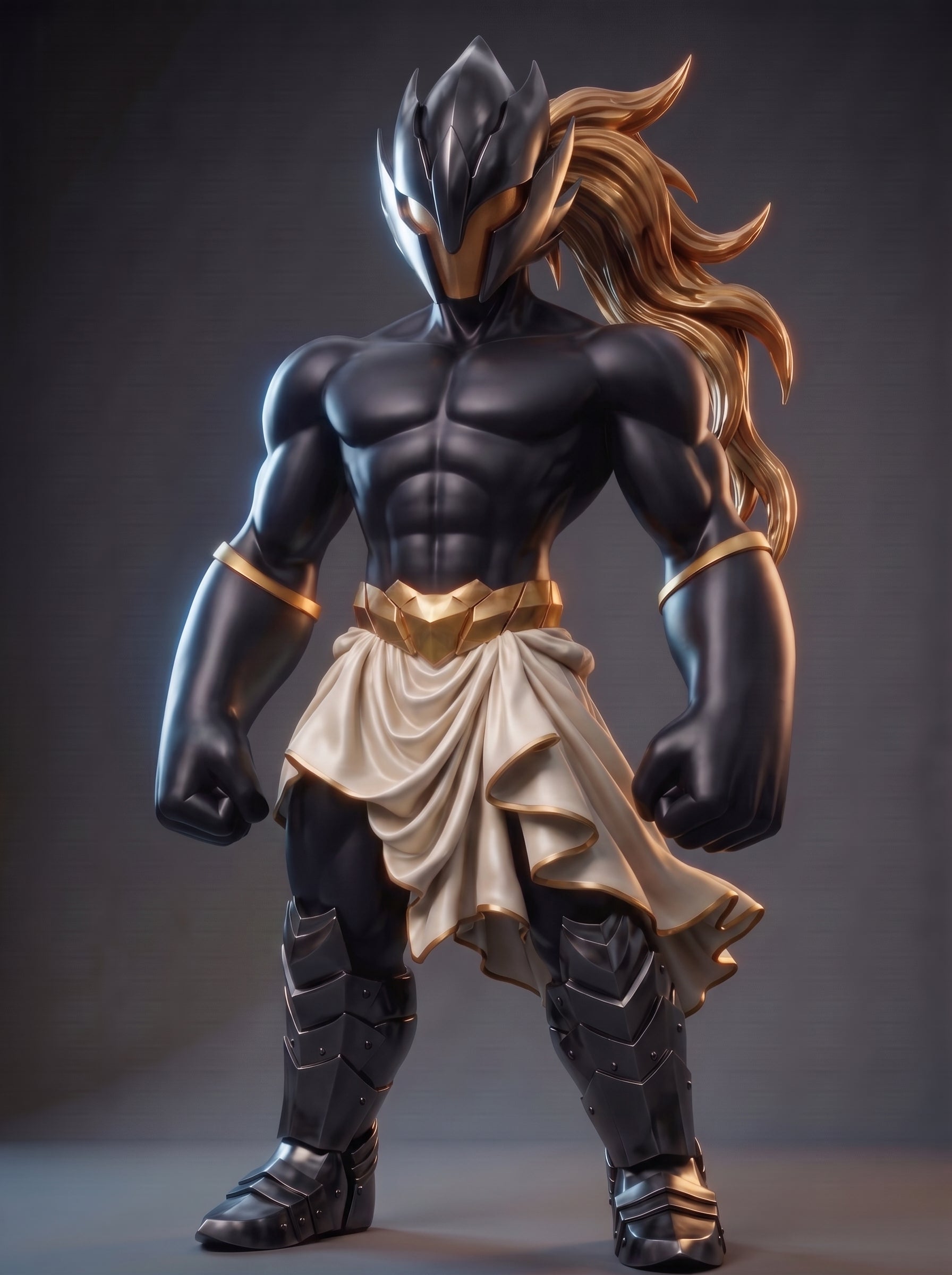 ΝΣΩ — Neo Original Black | Art Toy de edición limitada, 25 cm