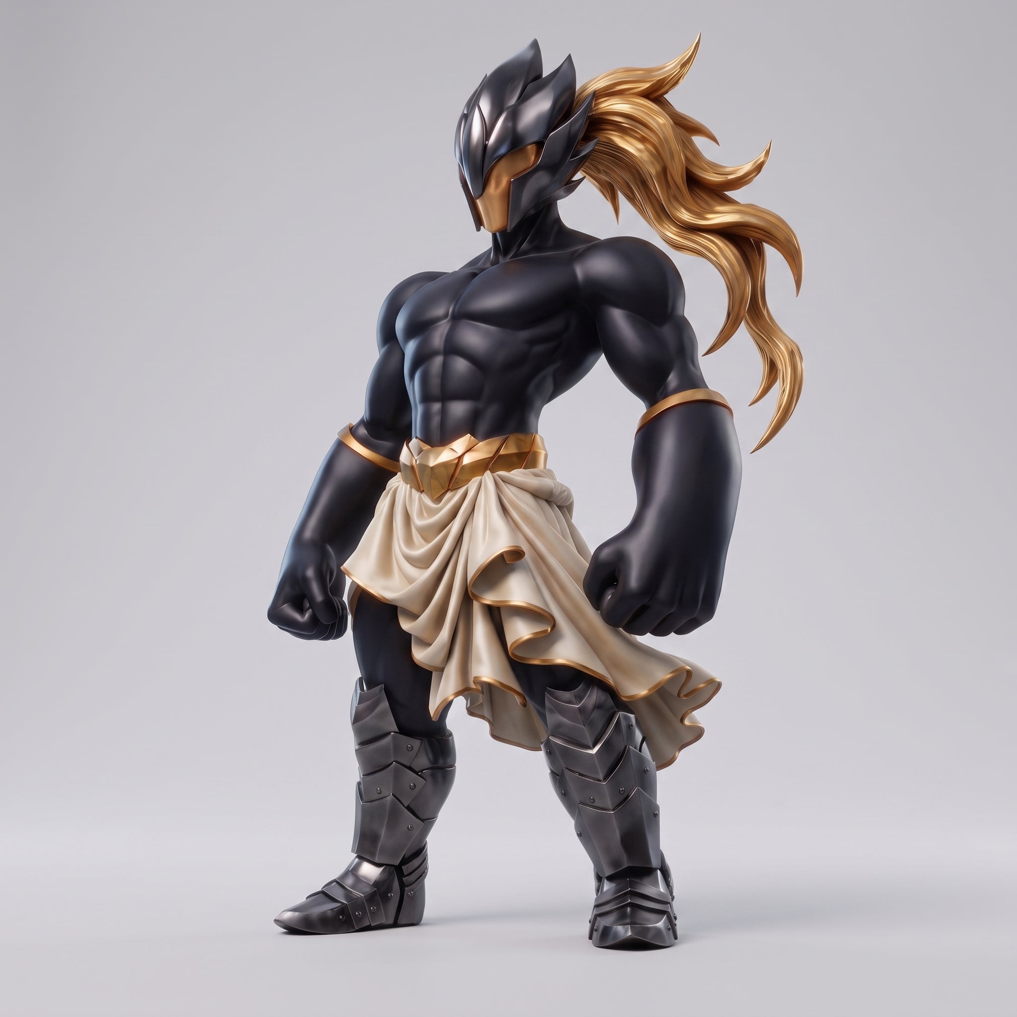ΝΣΩ — Neo Original Black | Art Toy de edición limitada, 25 cm