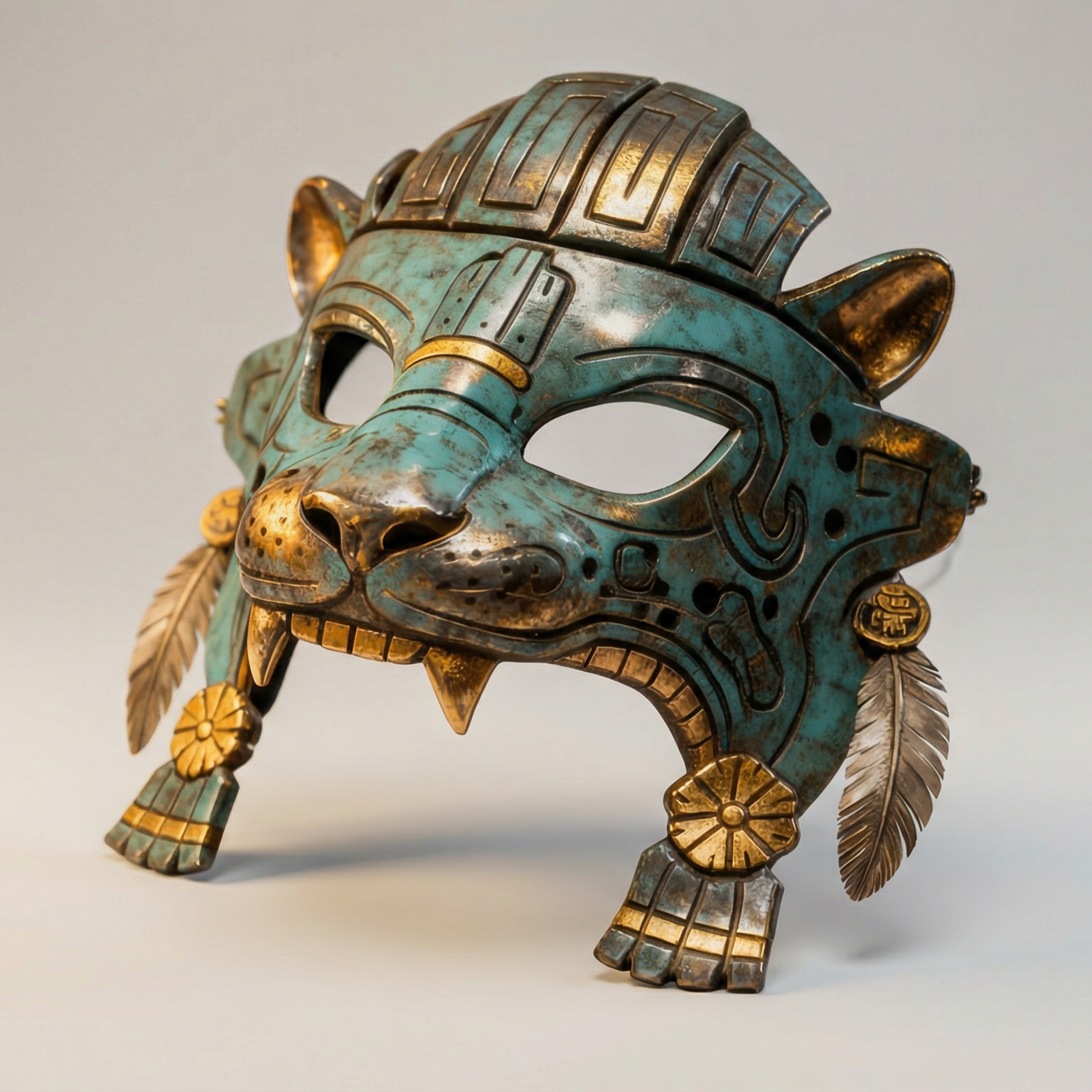 JAGUAR TLAXCALA — Máscara ceremonial de edición limitada