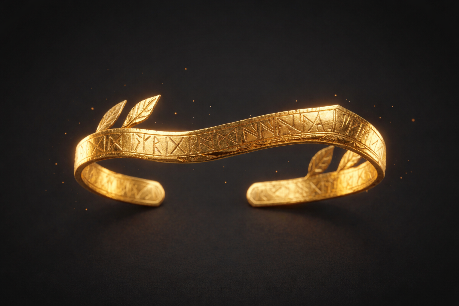 Filósofo Rey – Edición Oro y Runas (Brazalete / Corona)