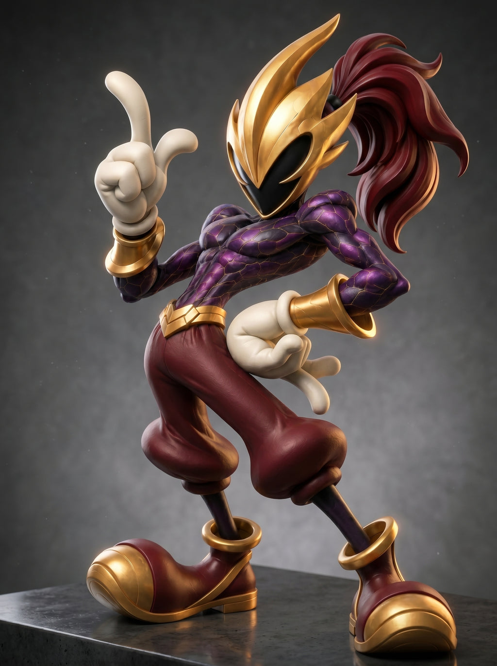 ΝΣΩ — Looney Version Original | Art Toy de edición limitada, 25 cm