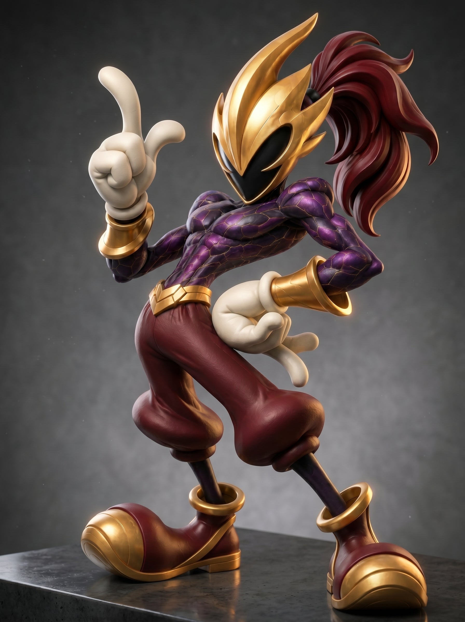 ΝΣΩ — Looney Version Original | Art Toy de edición limitada, 25 cm
