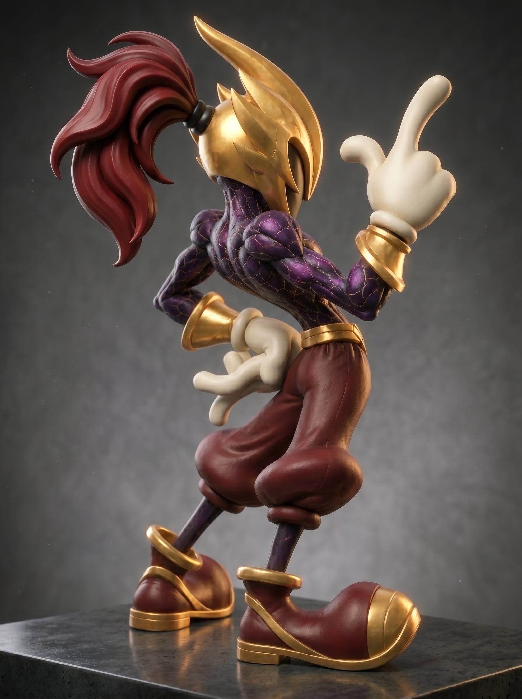 ΝΣΩ — Looney Version Original | Art Toy de edición limitada, 25 cm