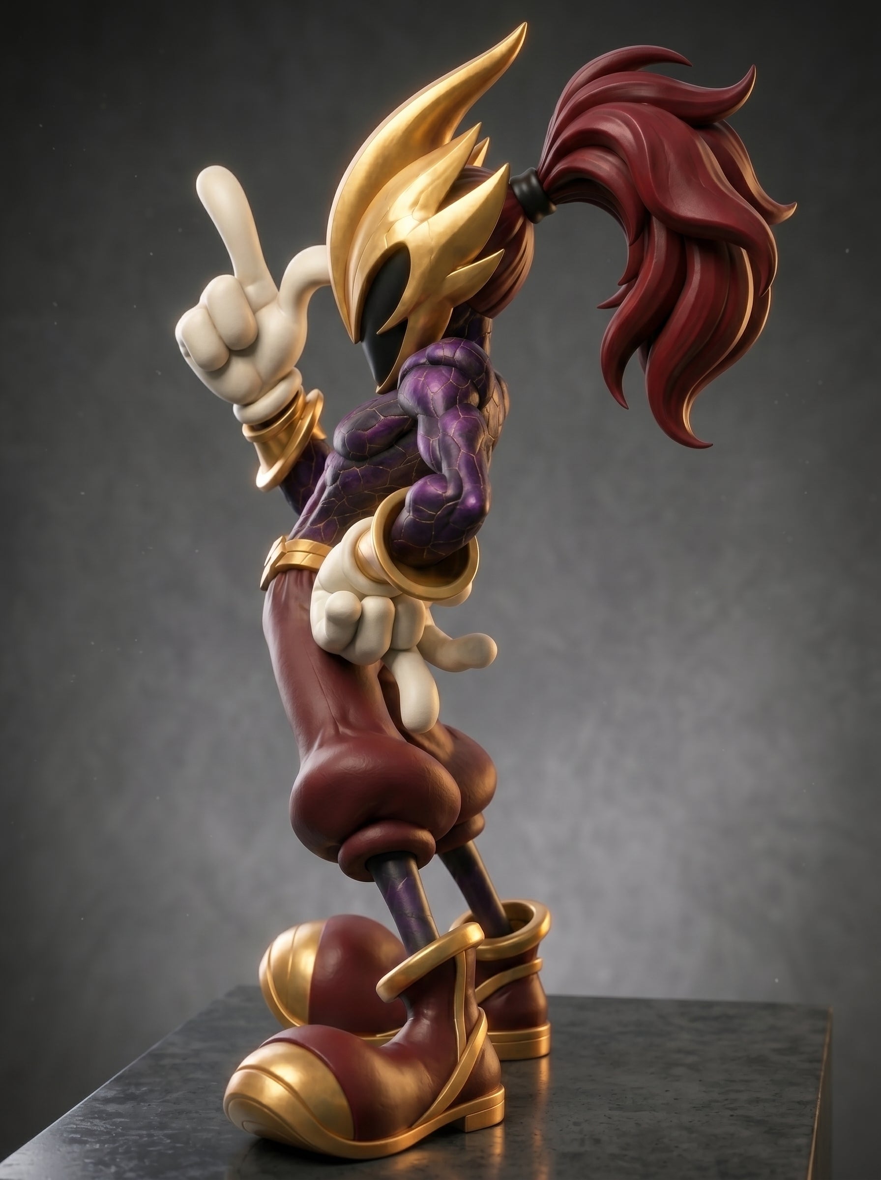 ΝΣΩ — Looney Version Original | Art Toy de edición limitada, 25 cm